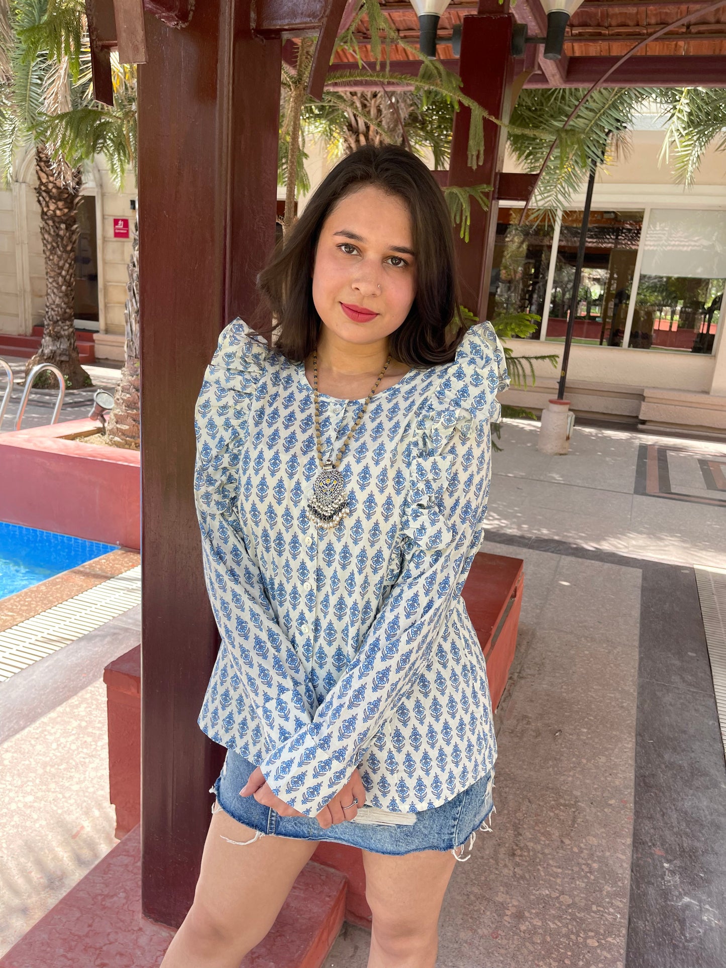 Butta Ruffle shirt