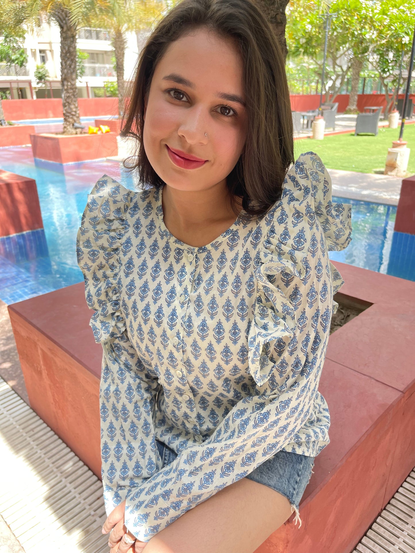 Butta Ruffle shirt