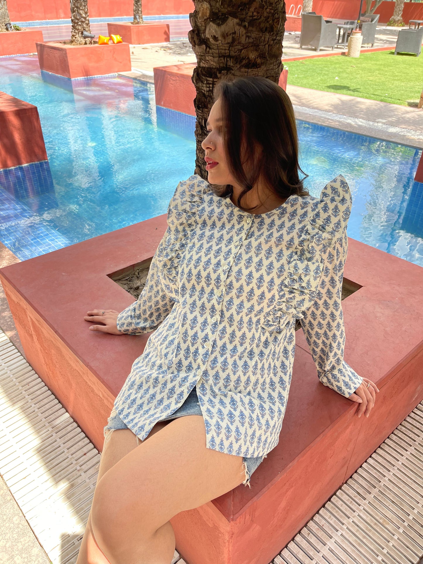 Butta Ruffle shirt