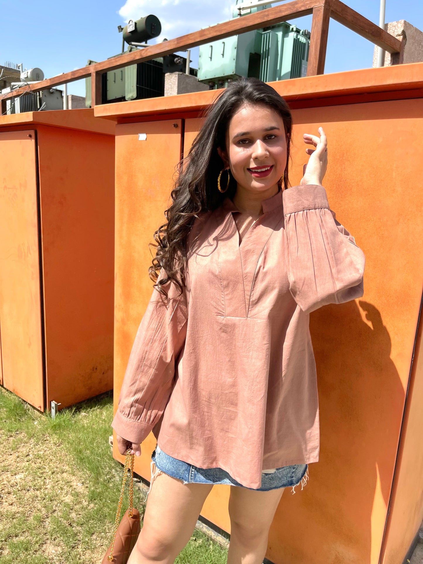 CARAMEL SUMMER TOP