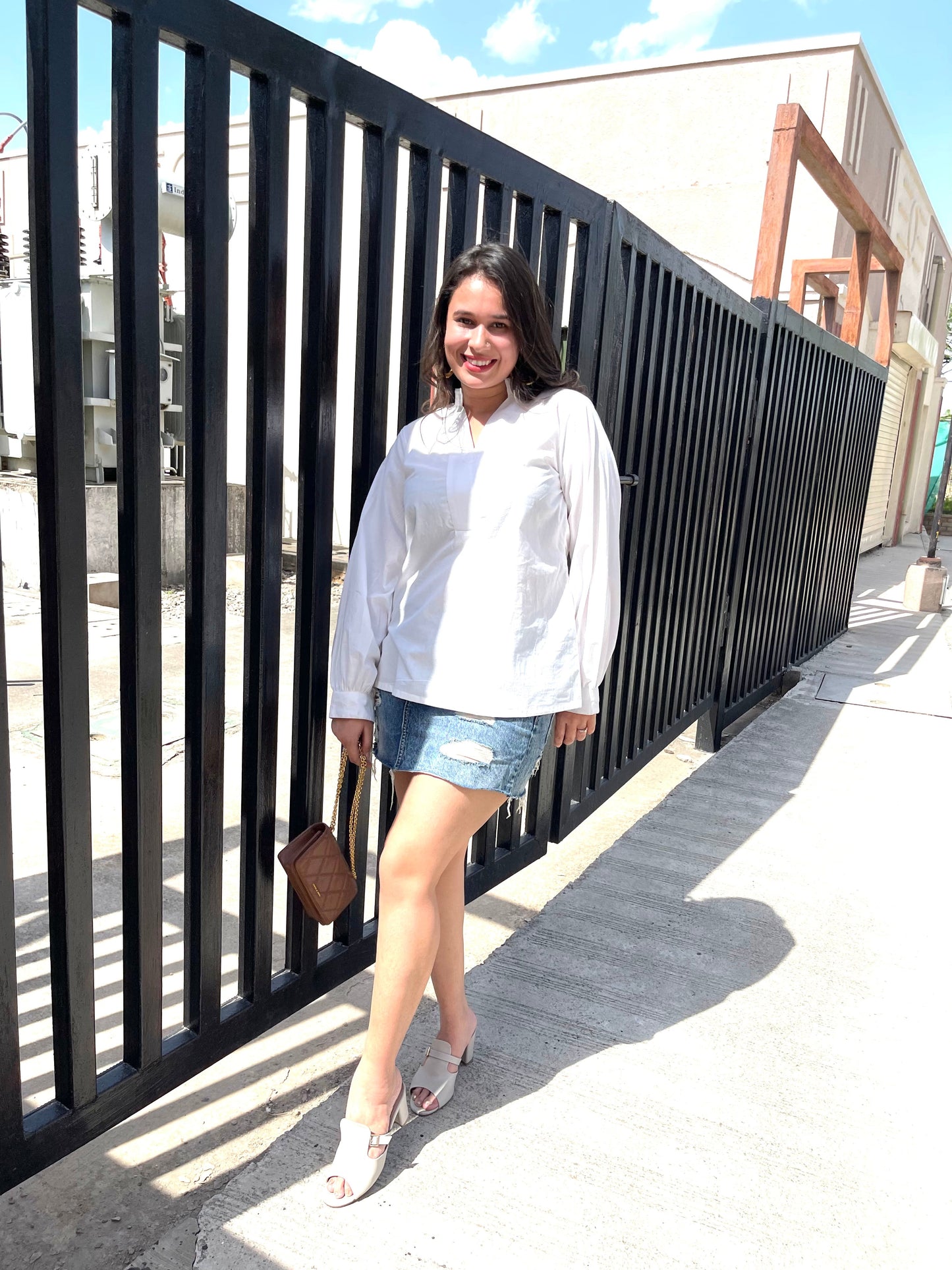 PRISTINE WHITE SUMMER PREETI TOP