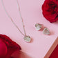 Melting Heart Neckchain- Silver