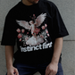 Cupid's Instinct Oversized T-shirt- Black