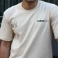IN Floral Oversized T-shirt- Off-White
