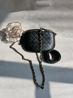 Versa Black Sling Bag   Charme