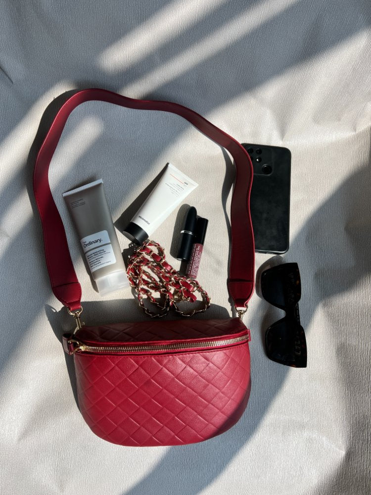 Versa Maroon Sling Bag Charme