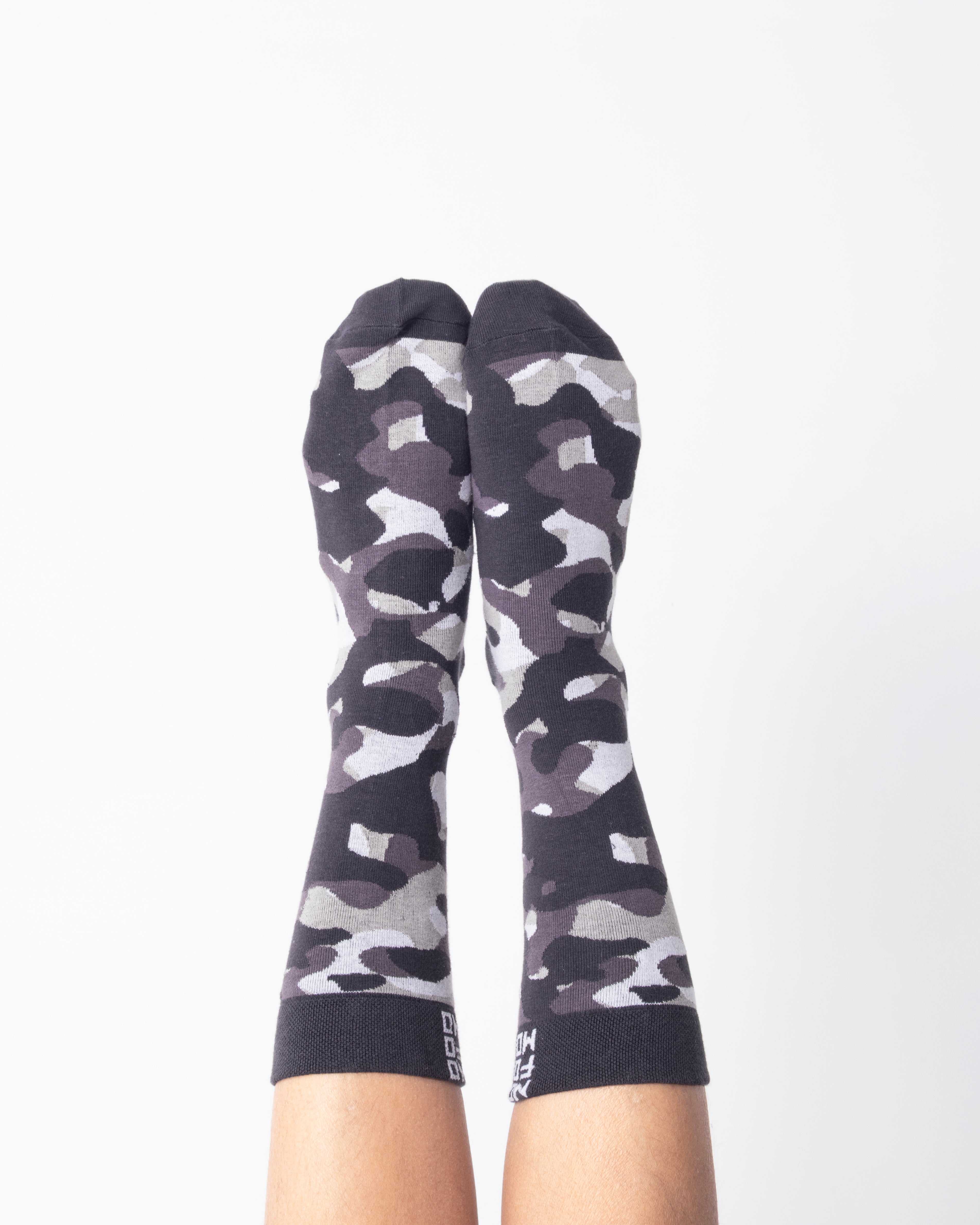 Camo - Crew Length Socks NOFOMO