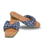 Greensole Indigo Wave Womens Sandal Flip Flop
