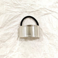 Minimal Silver Cuff Hair Tie – Sleek Metallic Elastic Band JLTS0509 Just Lil Things