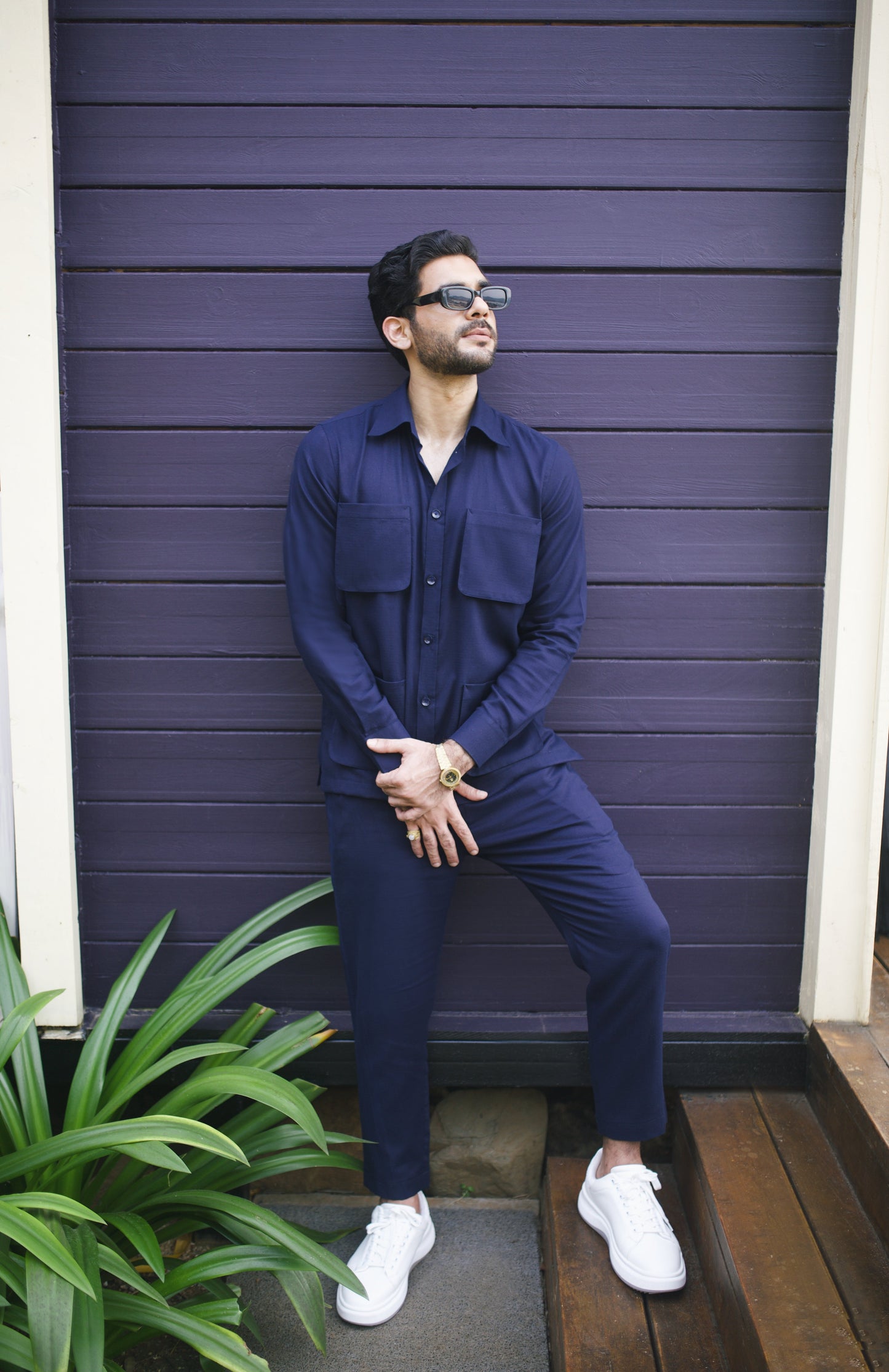 Blue Co-Ord Set For Men