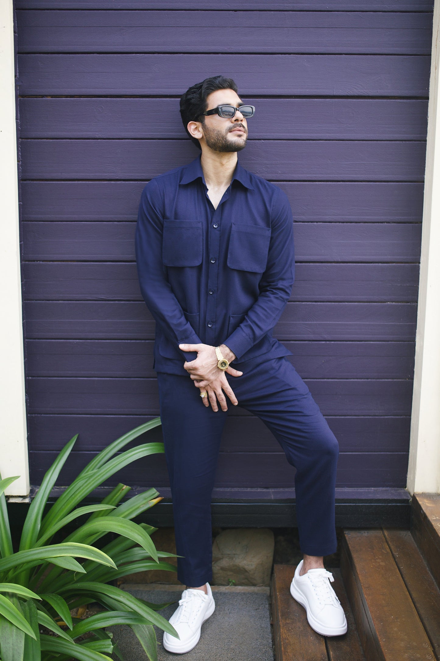 Blue Co-Ord Set For Men