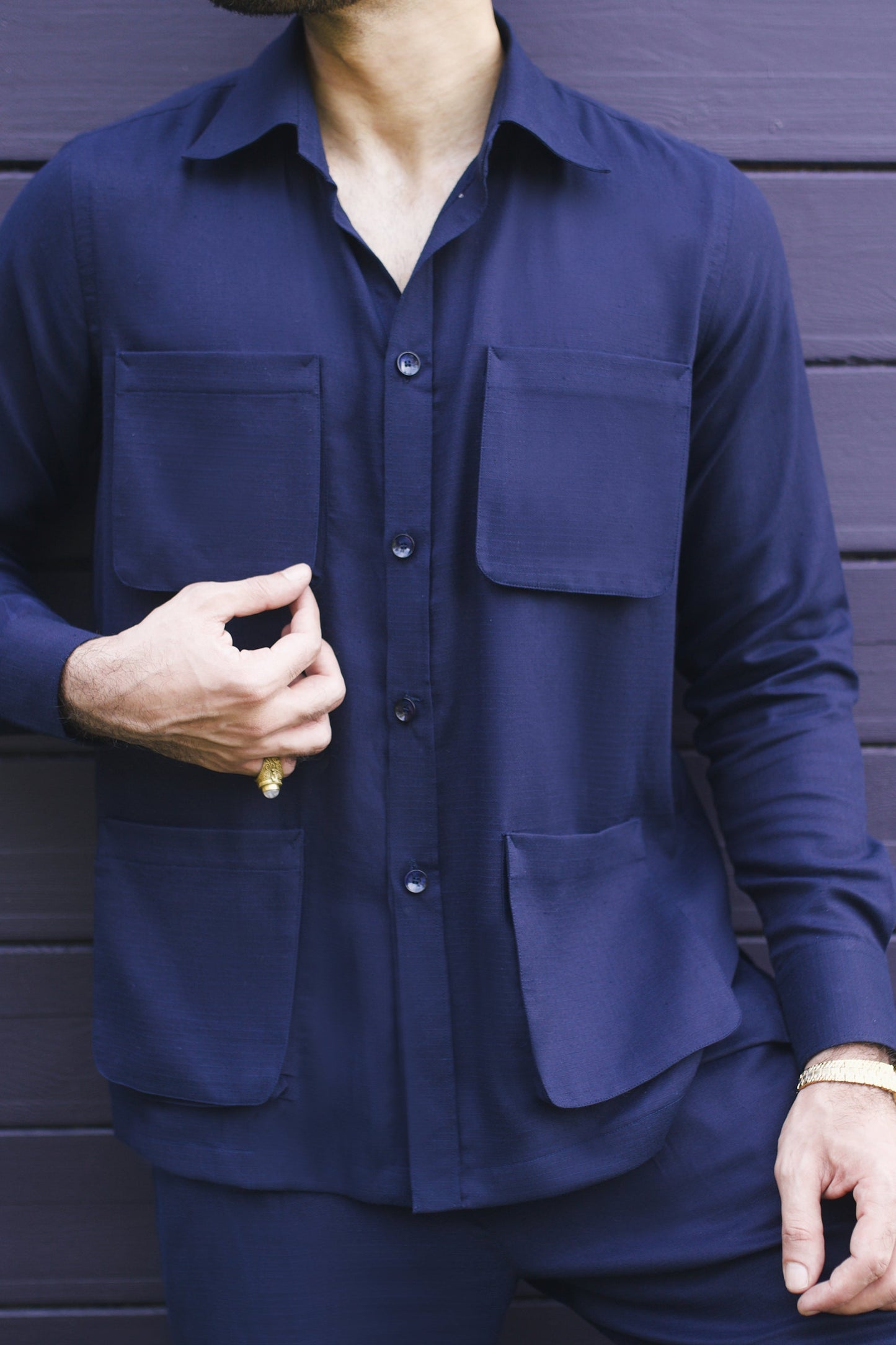 Blue Co-Ord Set For Men