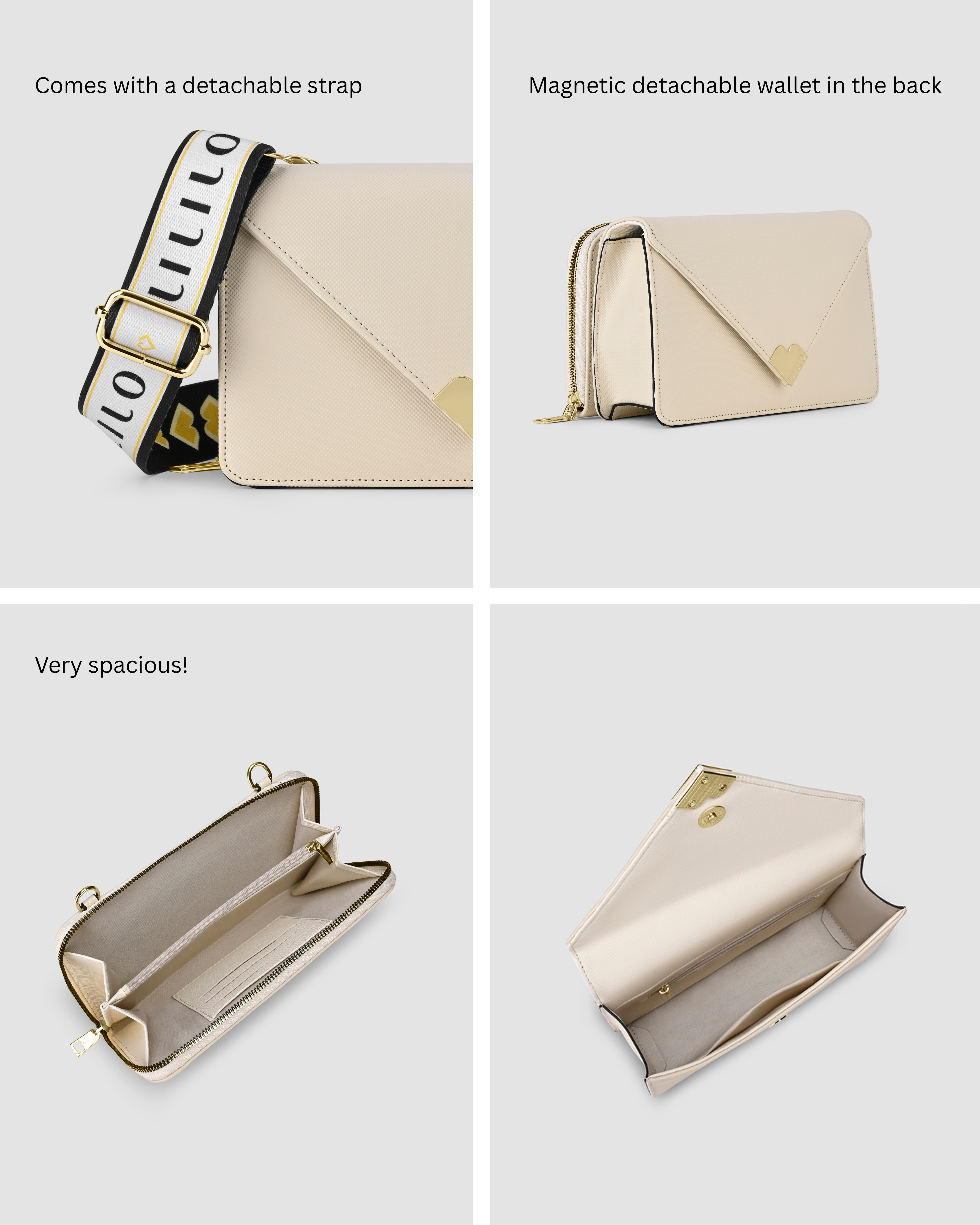 Double Take - 2 in 1 Cross Body & Wallet Lililo