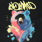 Men's Nomad Printed Black Shacket Bear Minimum