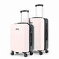 Two Tone Combo | Ivory-Grey | Cabin+Medium Hard Luggage