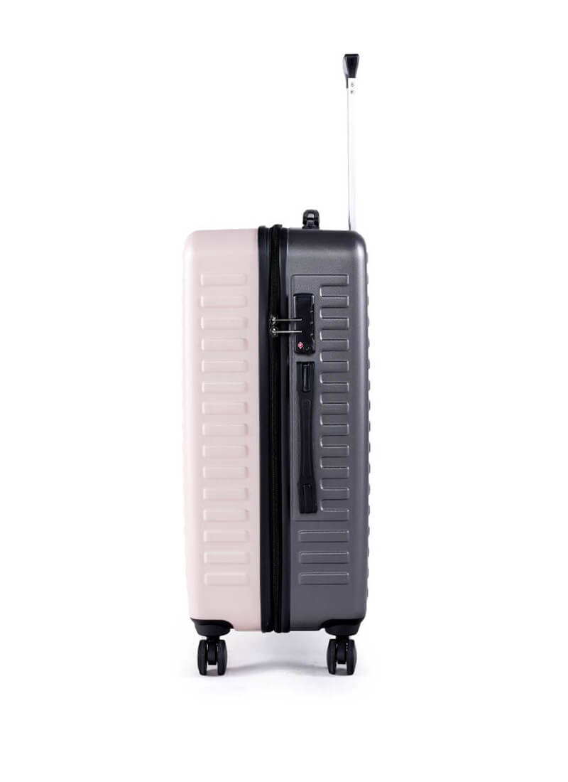 Two Tone | Ivory-Grey | Medium Hard Luggage