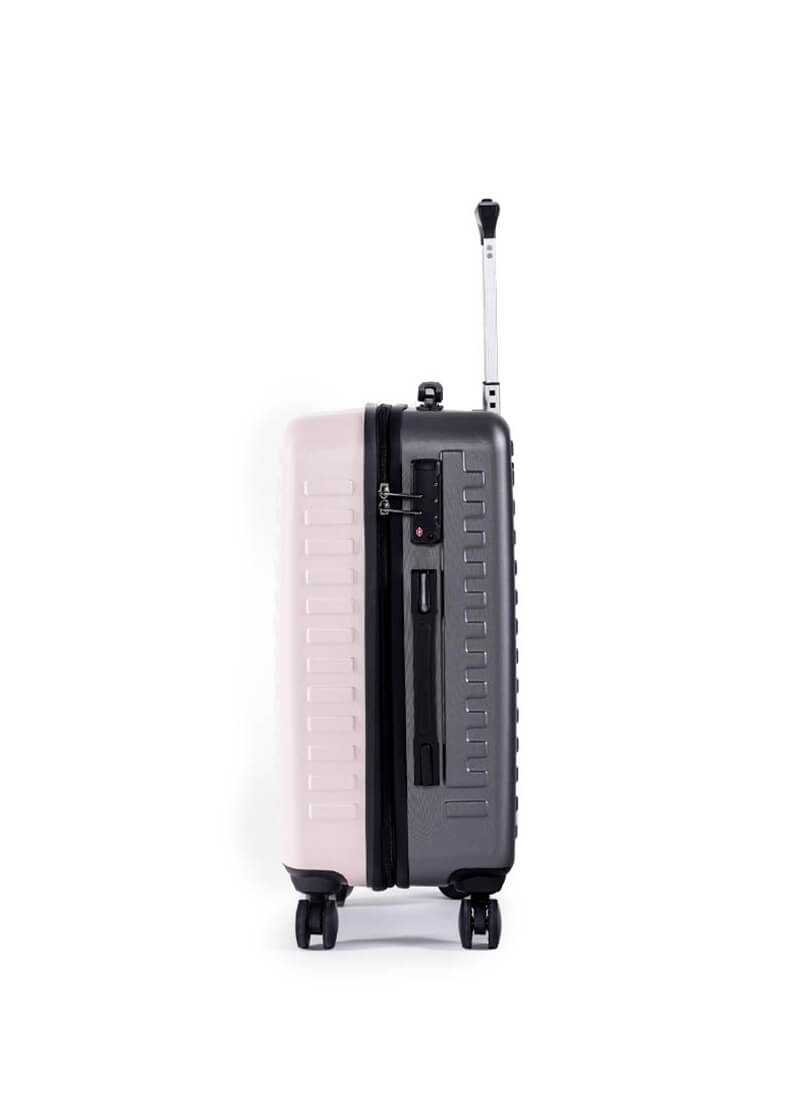 Two Tone | Ivory-Grey | Cabin Hard Luggage