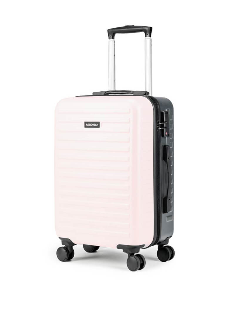 Two Tone Combo | Ivory-Grey | Cabin+Large Hard Luggage