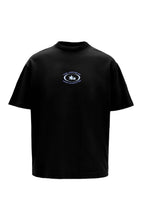 The Justice Printed Black Oversized T-Shirt Main Character