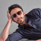 FlexEase Tencel Cotton Shirt in Navy