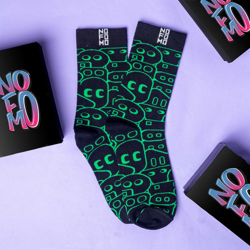 AI - Crew Length Socks NOFOMO