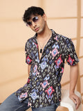 Trendy Ikkat Rayon Shirt
