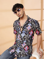 Trendy Ikkat Rayon Shirt