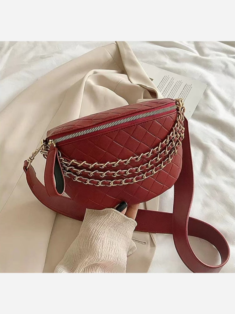 Versa Maroon Sling Bag Charme