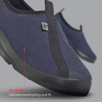 Men’s EZPlay Navy Blue Slip-On Sneakers Plaeto