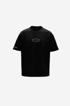 Est. 2022 Printed Oversized Black T-Shirt Main Character