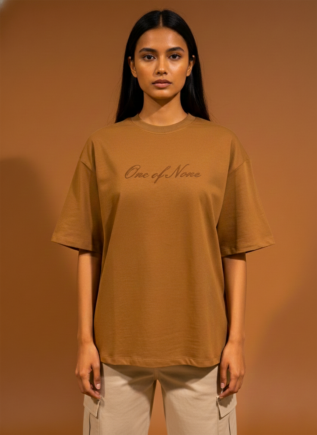 One Of None Beige T-Shirt