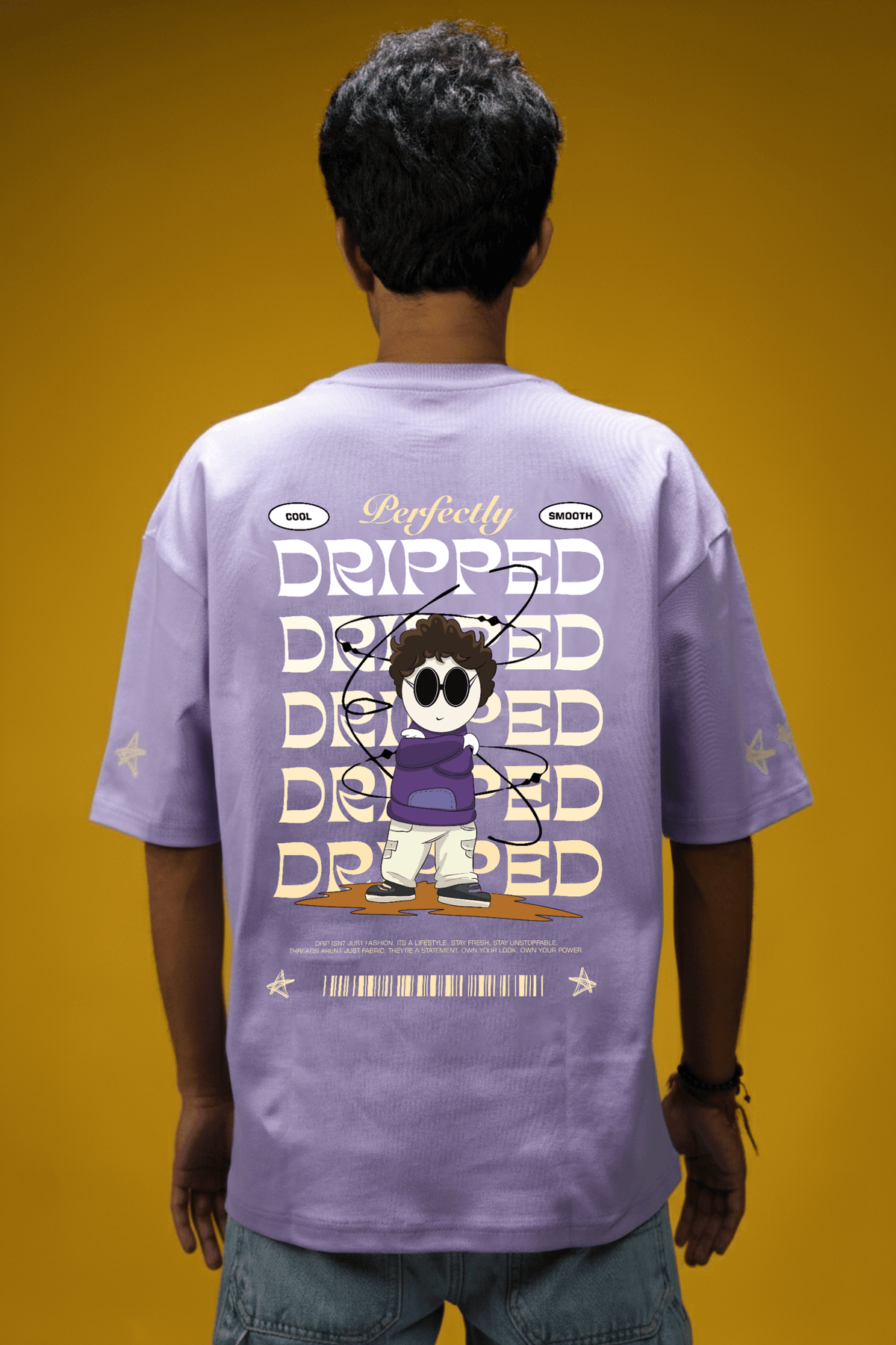 Classic Dripped Lavender T-Shirt