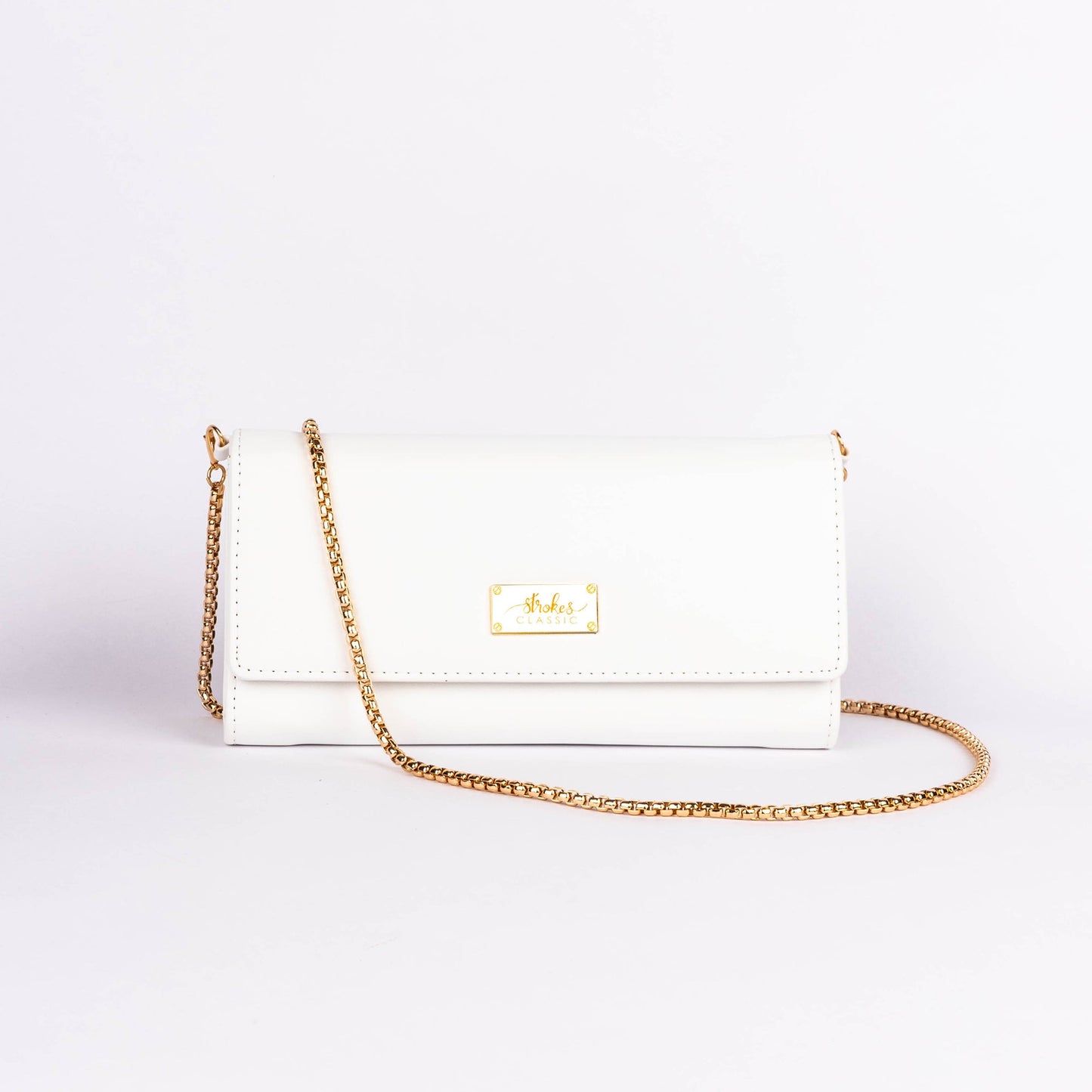 Snow White Clutch Wallet cum Sling