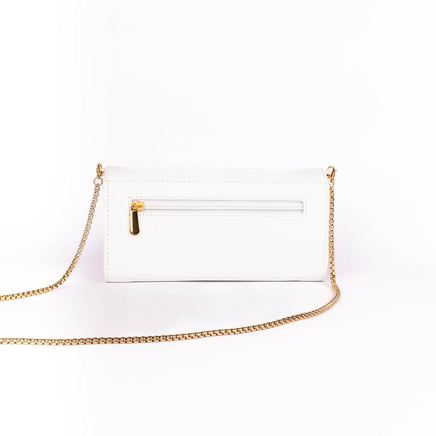 Snow White Clutch Wallet cum Sling