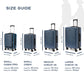 Stark | Blue | Medium Hard Luggage