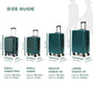 StarkPro Combo | Green | CabinPro+Medium Hard Luggage