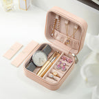 Travel Jewelry Organizer Case - Compact Storage Box for Rings, Earrings, and Necklaces Just Lil Things