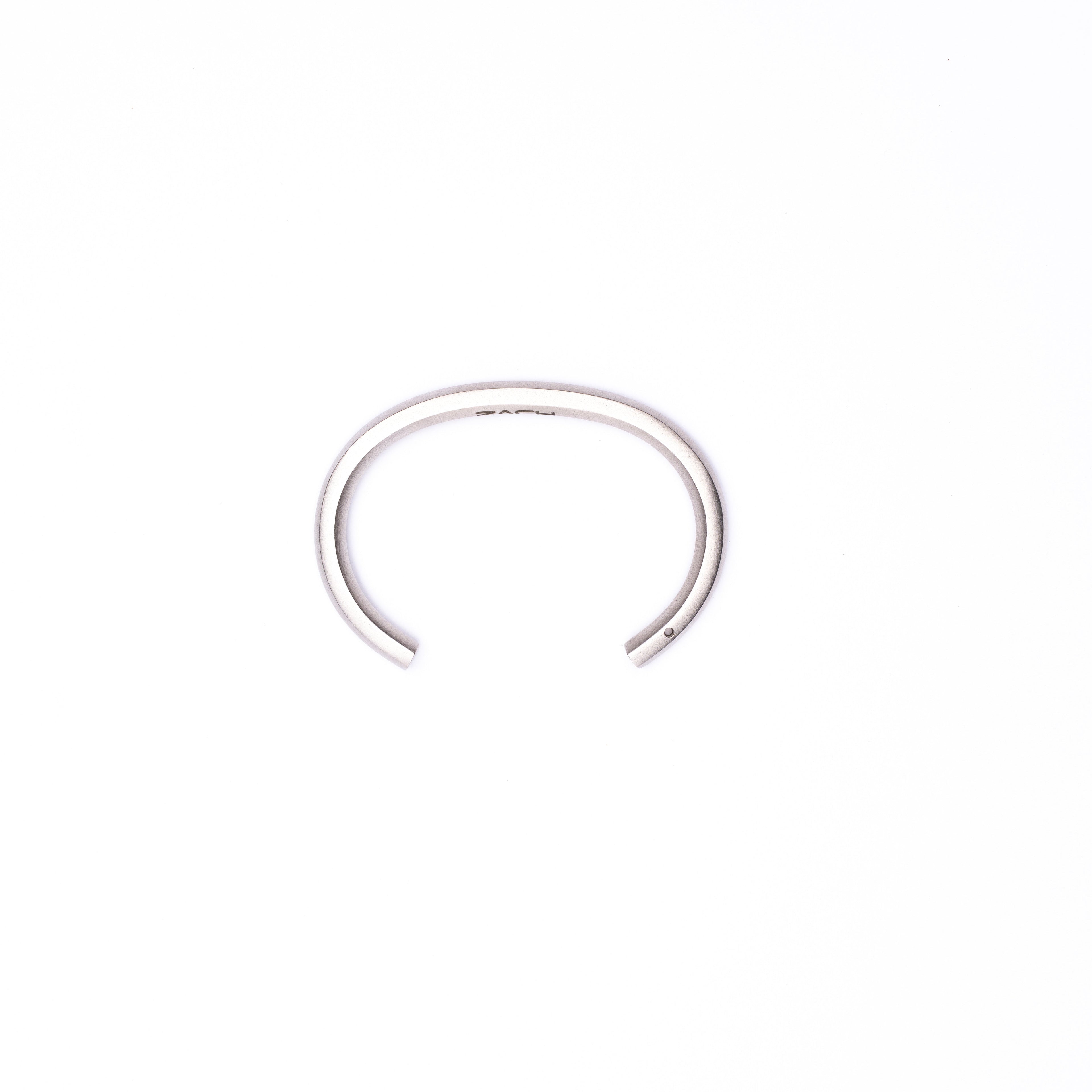 Octa Cuff - Satin Silver Zach