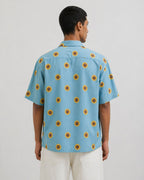 Blue Boxy Shirt