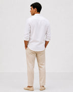 White Beach Linen Shirt