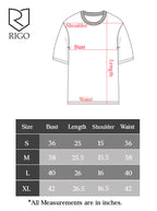 Oversized Half Sleeves Printed Round Neck White T-Shirt