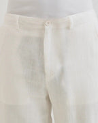 White Linen Pant