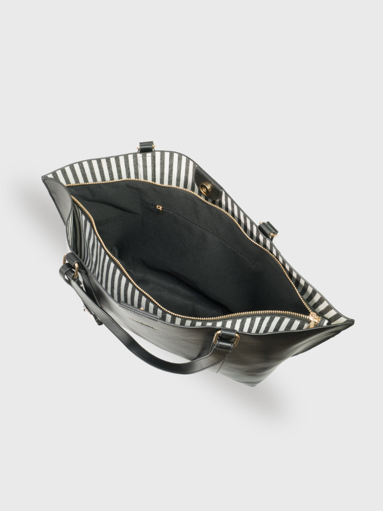 The Heavy Lifter Tote Bag Black Charme
