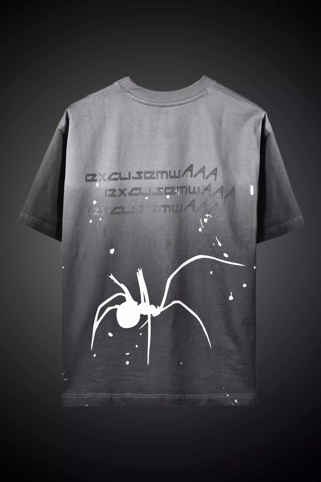 Grey Spider Unisex Oversized T-shirt