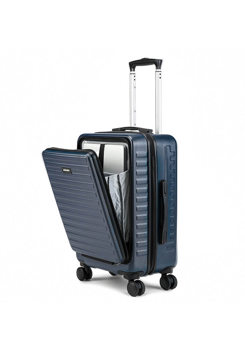 StarkPro | Blue | Cabin Hard Luggage