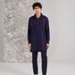 Blue Pashtooni Kurta Pant Set
