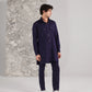 Blue Pashtooni Kurta Pant Set