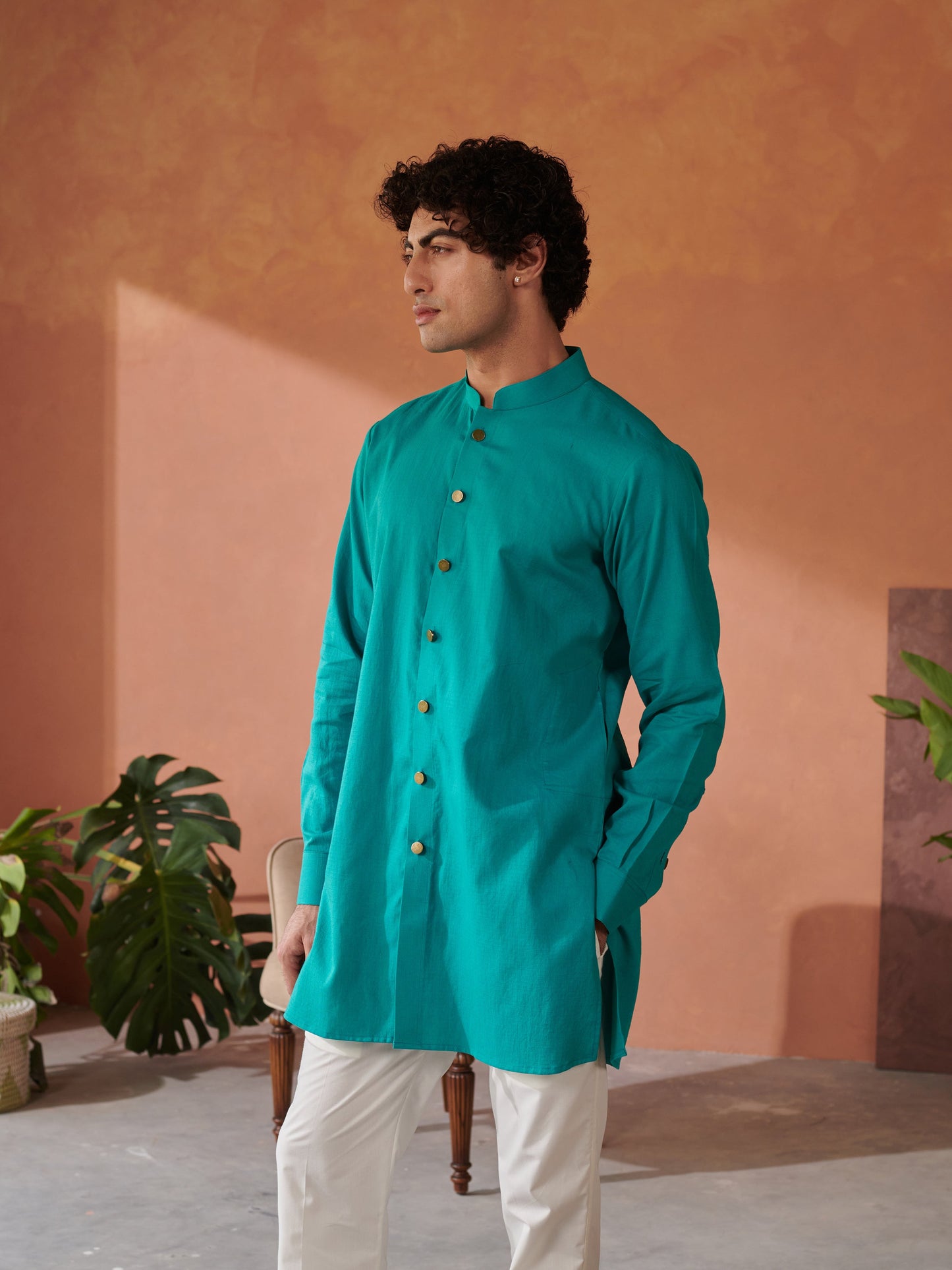 Blue Jodhpuri Kurta