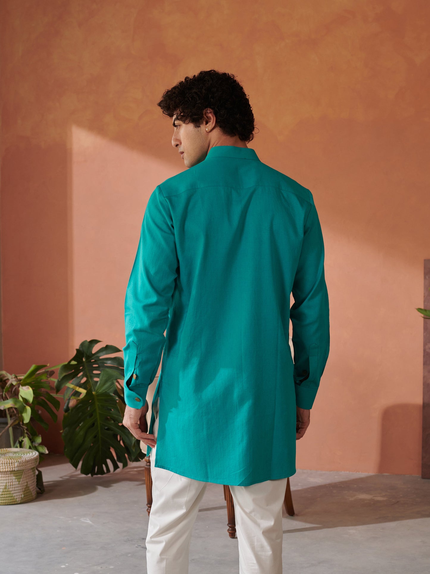 Blue Jodhpuri Kurta