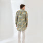 Tiger Crepe Grey Kurta Bandi Set